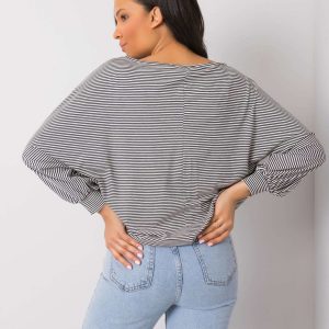 Black and white striped blouse Chantria RUE PARIS