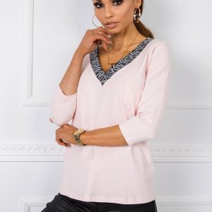 Light pink blouse Florence