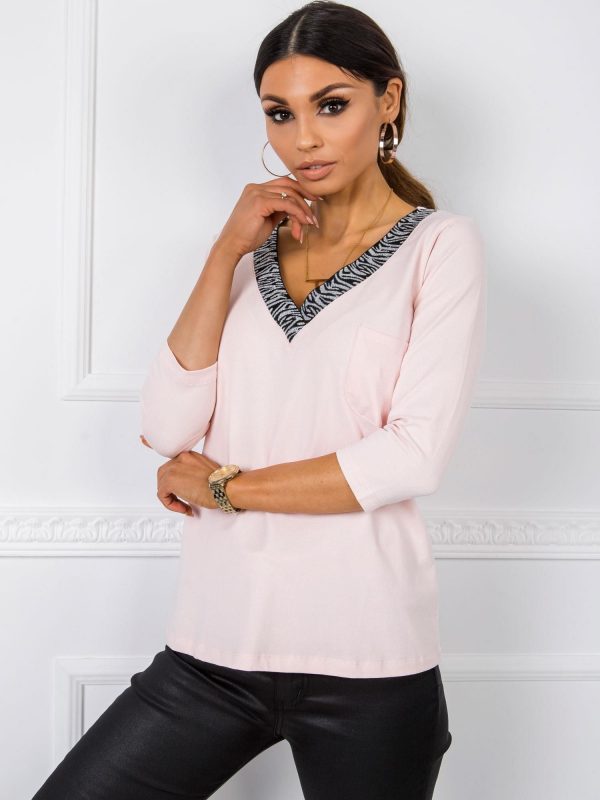 Light pink blouse Florence