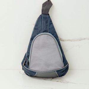 Blue Men's One Shoulder Backpack