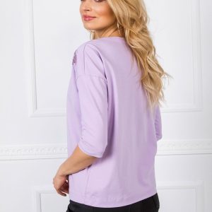 Purple blouse Vera