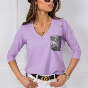 Lissie Light Purple Blouse