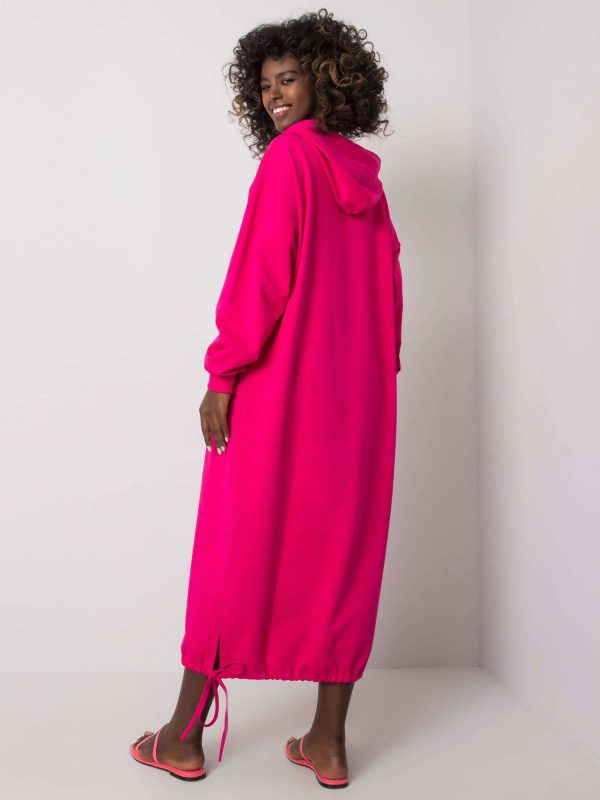 Camryn Fuchsia Tracksuit Dress