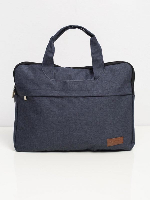 Navy Blue Laptop Bag