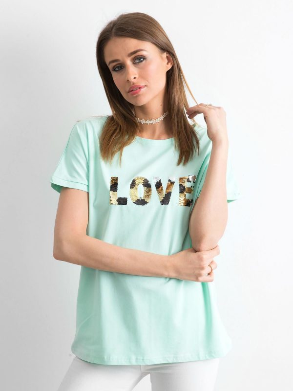 Lovers Mint Loose T-Shirt