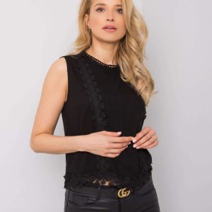 Black blouse Anette RUE PARIS