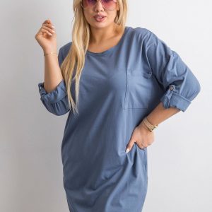 Blue Cotton Dress