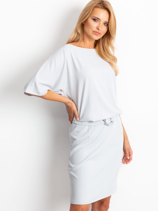 Light Grey Soft Dress