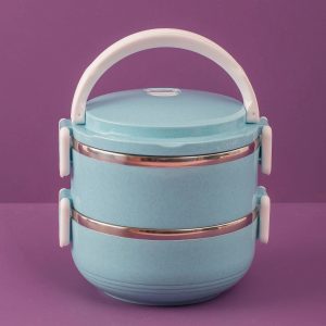 Blue lunch box