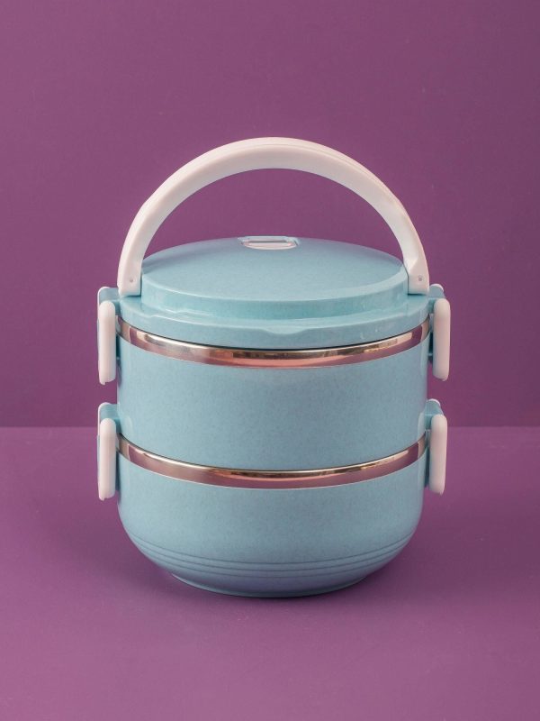 Blue lunch box