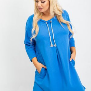 Blue tunic plus size Alexa