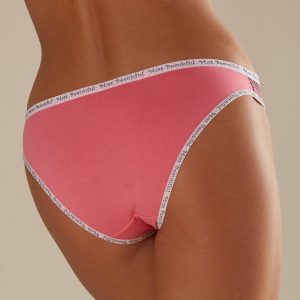 Pink Printed Women's Panties