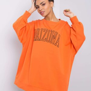 Orange sweatshirt Samiya