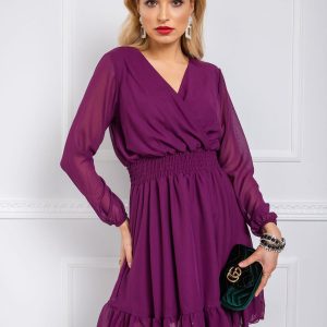 Purple dress Giovana RUE PARIS