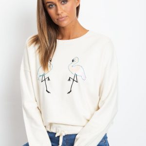 Ecru sweatshirt Malore