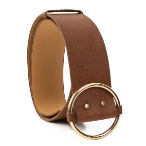 Brown Wide Strap RUE PARIS