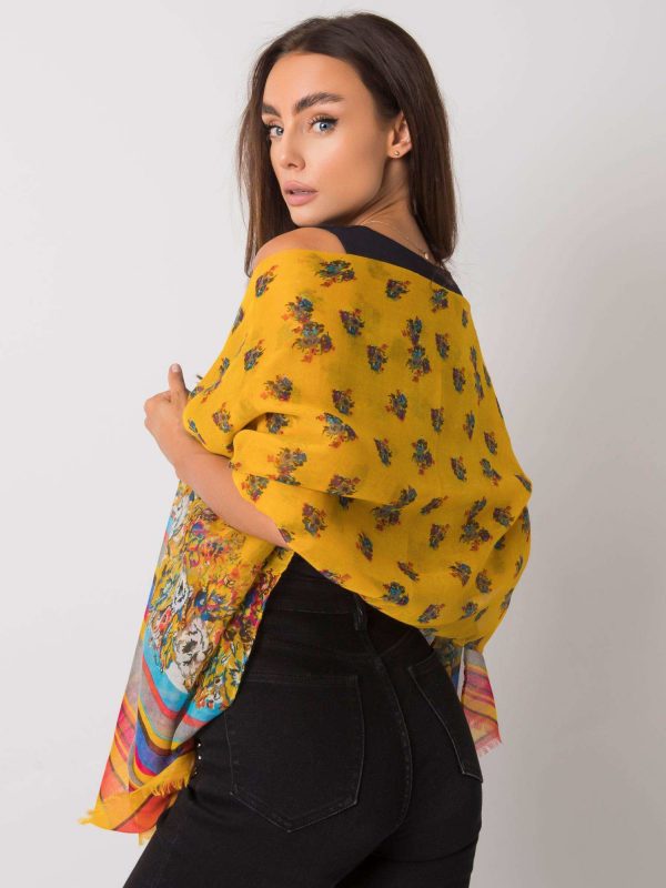 Yellow Viscose-Patterned Sling