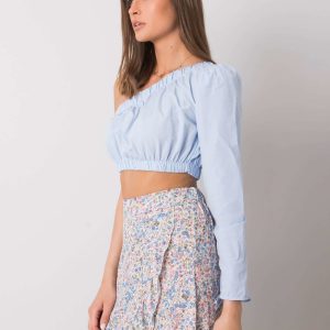 Rajani RUE PARIS light blue top