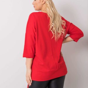 Red Lottie Blouse