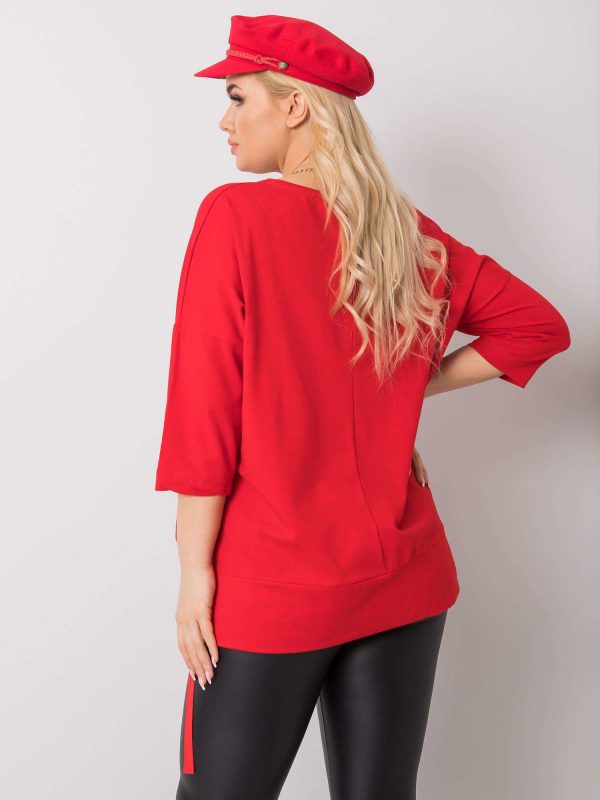 Red Lottie Blouse