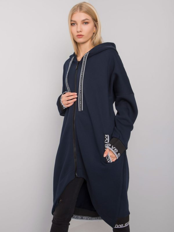 Navy Blue Mayar Hoodie