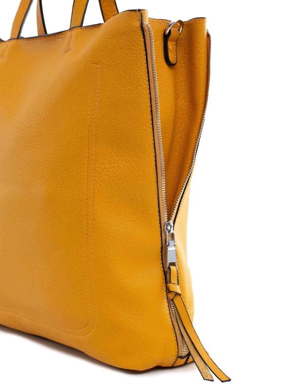 Dark Yellow Eco Leather Bag