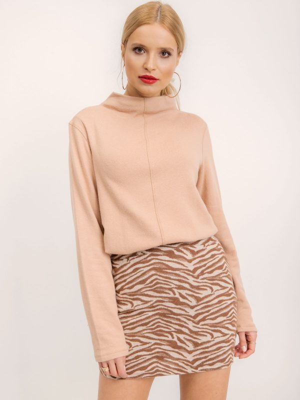 BSL Beige mini skirt