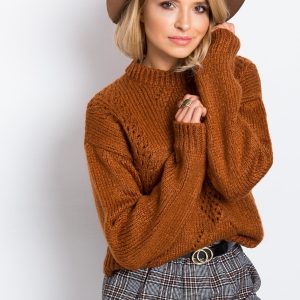 RUE PARIS Brown sweater Luca