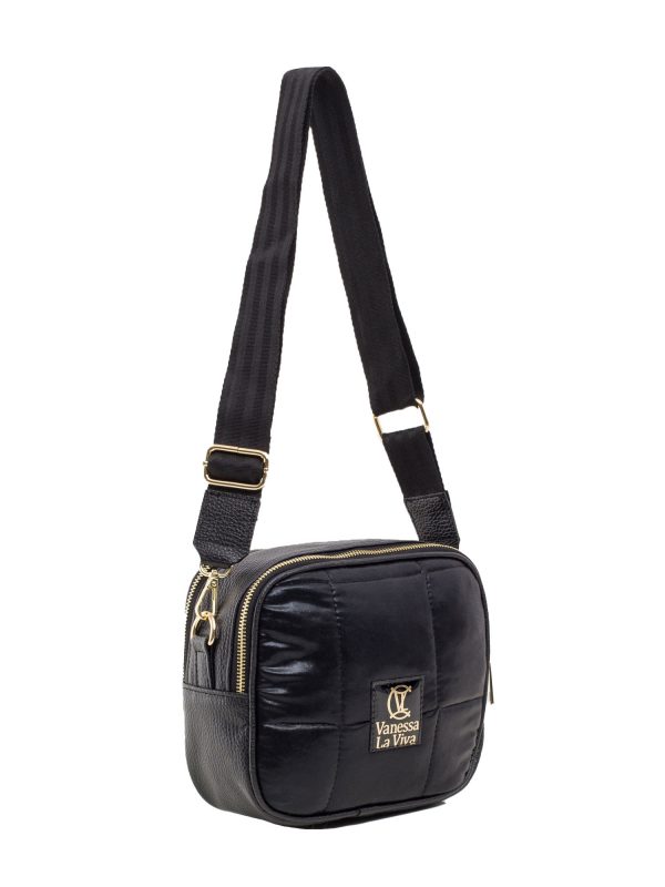 Black Women's Handbag With Pouch