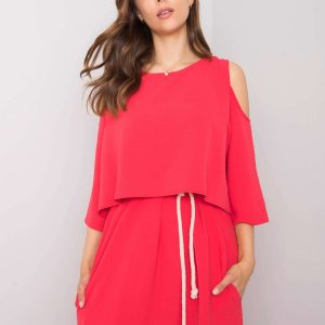 Gilbert's raspberry maxi dress RUE PARIS