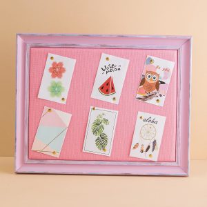 Pink Rectangular Photo Frame