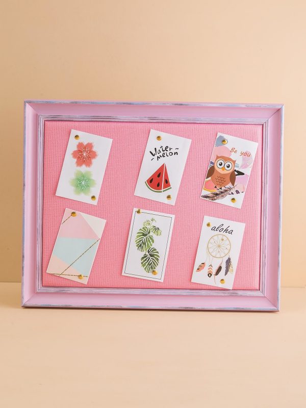 Pink Rectangular Photo Frame