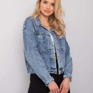 Blue denim jacket Como