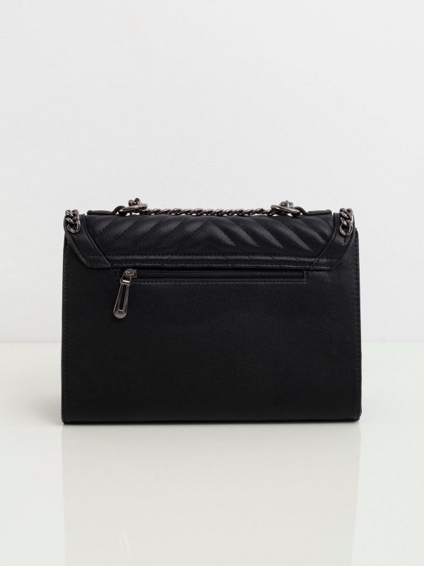 Black bag with chain