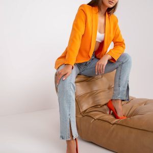 Guerrero Women's Light Orange Single-Breasted Blazer