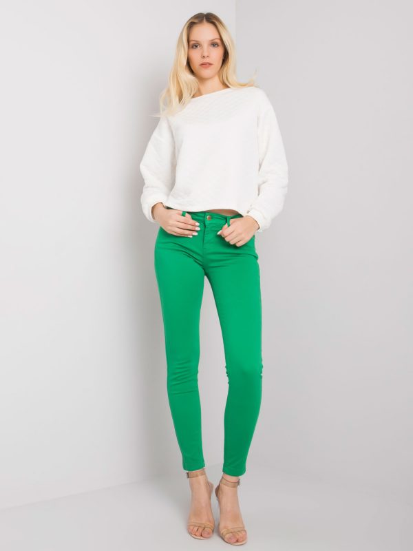 Marites Green Tube Pants