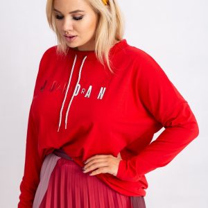 Madison Plus Size Red Sweatshirt