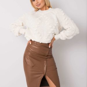 Brown skirt Charlotta RUE PARIS