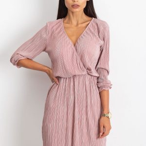 RUE PARIS Dirty pink Bounce dress