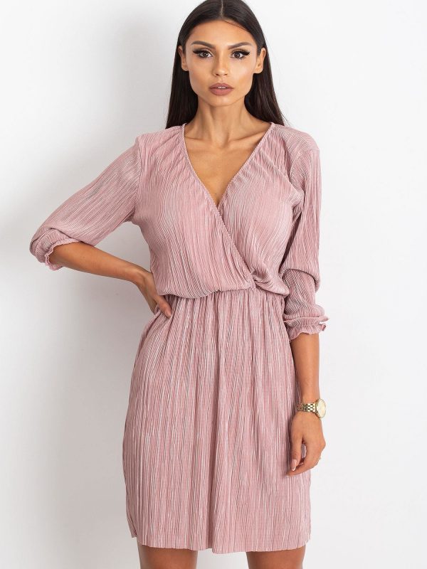 RUE PARIS Dirty pink Bounce dress