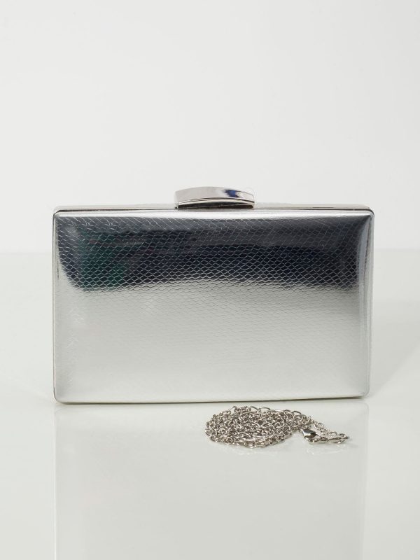 Silver Formal Handbag