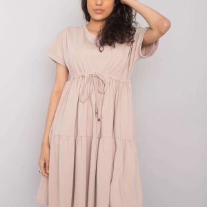 Beige casual dress Sebille RUE PARIS