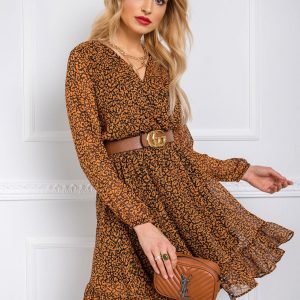 Brown and black dress by Jodie RUE PARIS