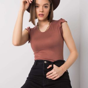 Brown blouse Lottie RUE PARIS