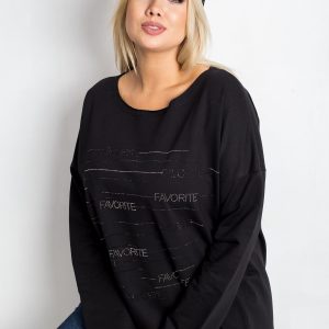 Black Plus Size Shay Blouse