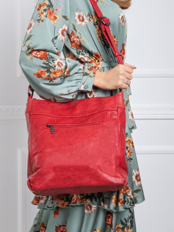 Dark Red Shoulder Bag