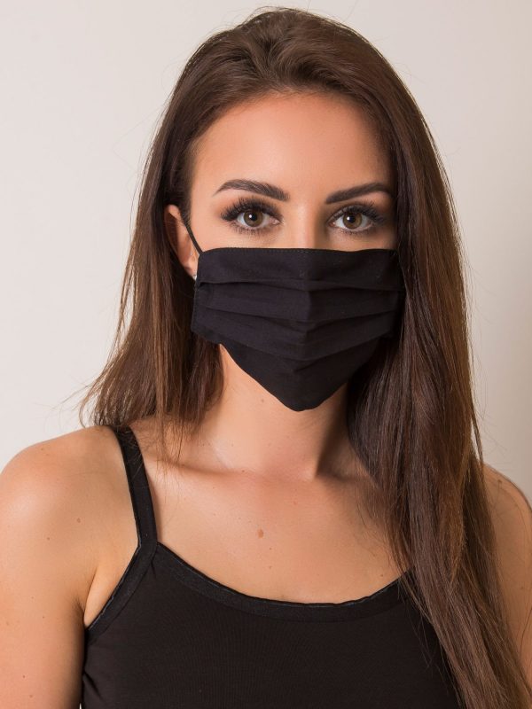 Black reuse protective mask