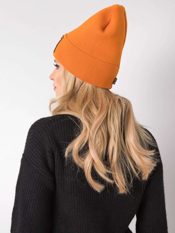 Orange beanie