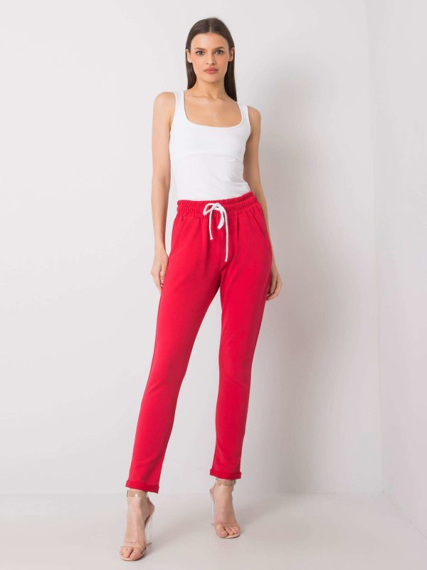 Red sweatpants Prisha