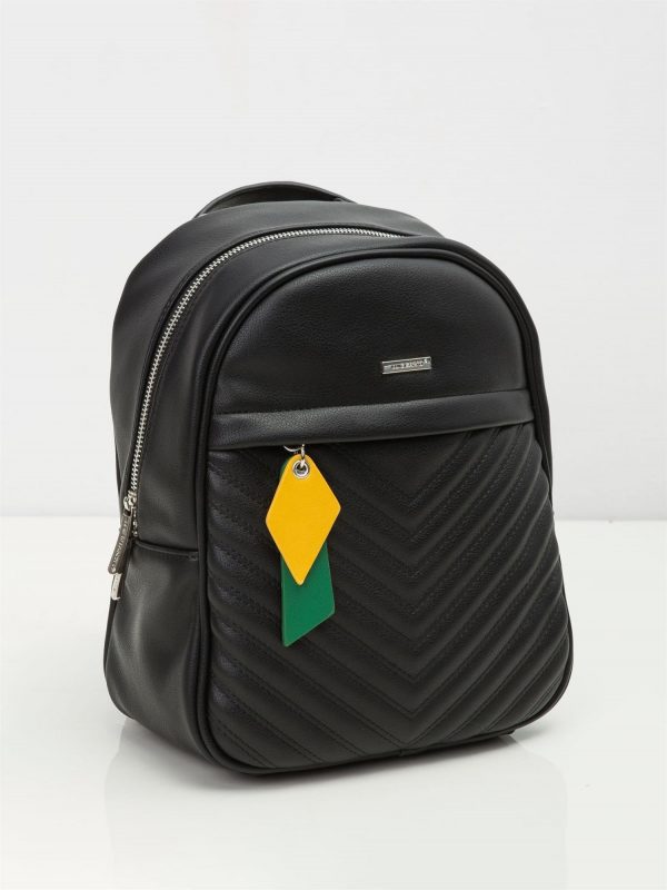 Black Small Women Backpack